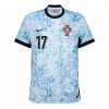 Camiseta de fútbol Portugal R. Leao 17 2ª equipación Euro 2024